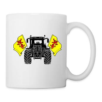 Süd Holland_Tractor_Pride - Tasse - Weiß - Rechts
