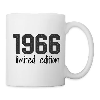 1966 Limited Edition Retro Geburtstag Jahrgang Des - Tasse - Weiß - Rechts