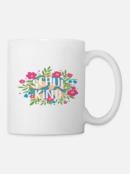 Schulkind - Tasse - Weiß