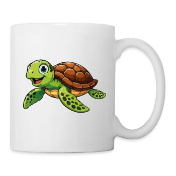 Happy Turtle Adventure - Mug - white - Right