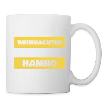 Spruch Hanno - Tasse - Weiß - Rechts