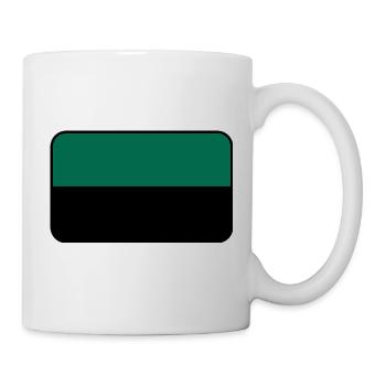 Logo du drapeau Texel – Island Wear - Mug blanc - blanc - Droite
