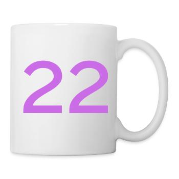 22 - Tasse - Weiß - Rechts