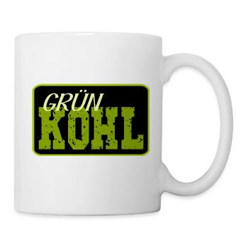 Chou kale - Mug blanc - blanc - Droite