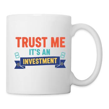 Trust Me Its An Investment Trading Card Collector - Mug - white - Right