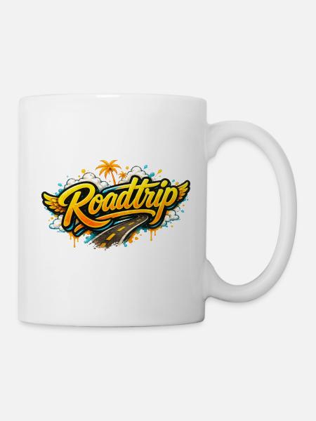 Road Trip - Mug - white