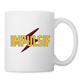 Impulsif  - Mug blanc - blanc - Droite