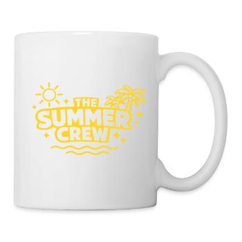 The Summer Crew: Sun Palm & Waves - Mug - white - Right