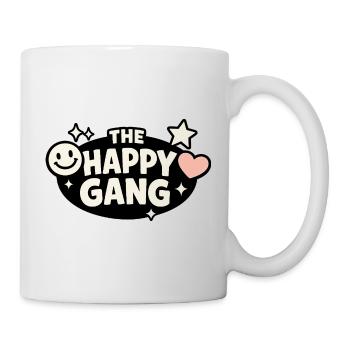 The Happy Gang Fröhliche Typo Illustration - Mug - white - Right