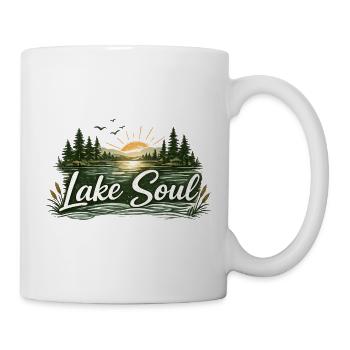 Lake Soul Lake Sunset - Mug - white - Right
