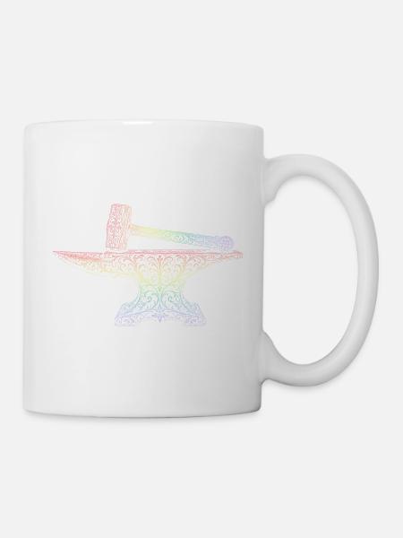 Schmied - Tasse - Weiß