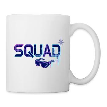 Squad Cyber Neon Goggles Party Gaming Team - Mug - white - Right