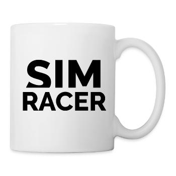 Sim racers with passion for gaming - Mug - white - Right
