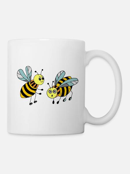 Insekten - Tasse - Weiß