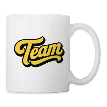 Team - Tasse - Weiß - Rechts