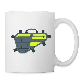 Bicycle Frame Bag Icon - Mug - white - Right