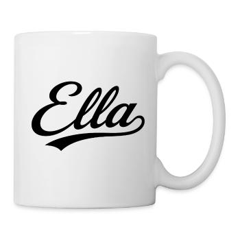 Ella Name Gift Avant-Famille - Mug blanc - blanc - Droite