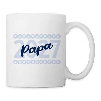 Fahrrad_Papa_Baby_2027 - Mug - white - Right