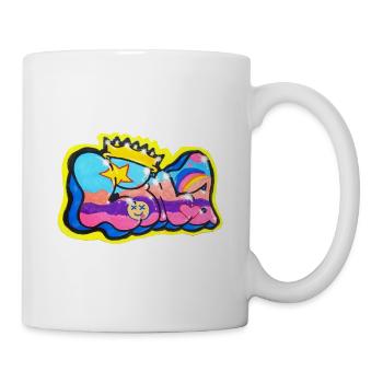 LINA GRAFFITI NAME FOR KID - Mug blanc - blanc - Droite