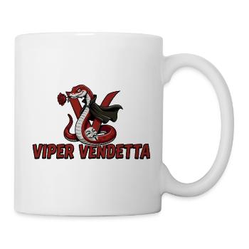 Viper Vendetta Cobra Red - Mug - white - Right