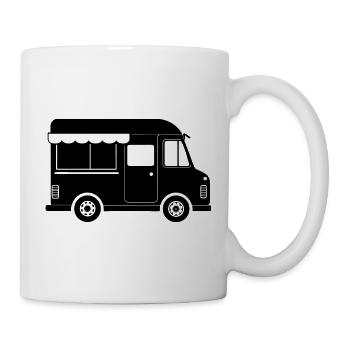 Food Truck - Tasse - Weiß - Rechts