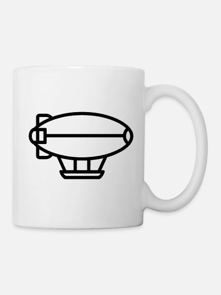 Luftschiff - Tasse - Weiß
