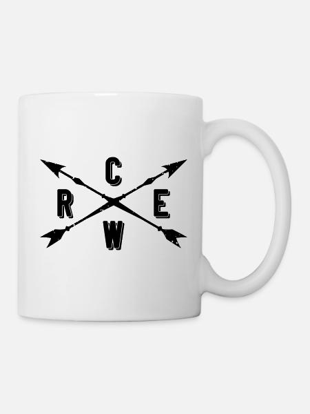 Crew Pfeile - Tasse - Weiß