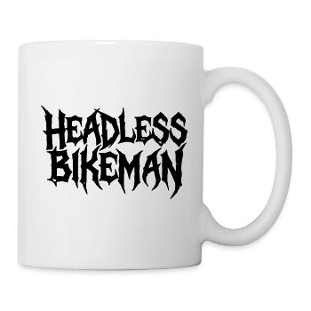 HeadlessBikeman_Typography - Mug - white - Right