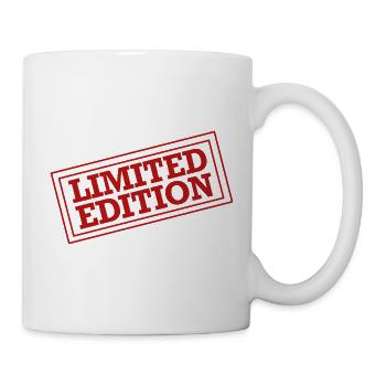 Limited Edition Stempel - Tasse - Weiß - Rechts