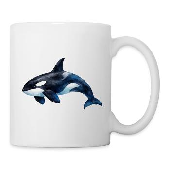 Oceanic Orca Watercolor - Mug - white - Right