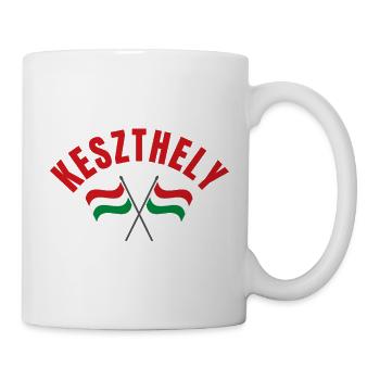 Keszthely Hungarian Flags  - Mug - white - Right