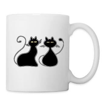 Cats - Mug - white - Right