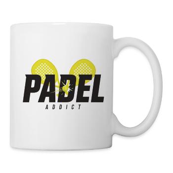 Padel Men Women – Padel Addict – Player Gift - Mug - white - Right