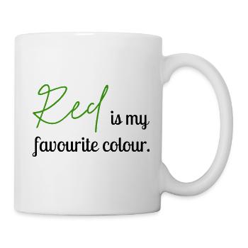 Red2 - Mug - white - Right