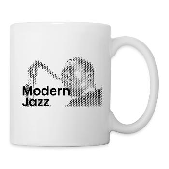 Icône du jazz moderne - Mug blanc - blanc - Droite