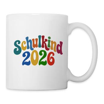 Schulkind 2026 | Einschulung | Erstklässler - Tasse - Weiß - Rechts