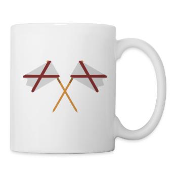 Alabama-Flagge - Tasse - Weiß - Rechts