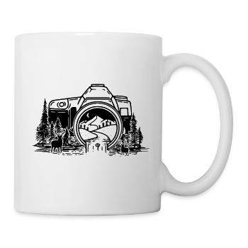 Naturkamera – Reisen & Abenteuer - Tasse - Weiß - Rechts