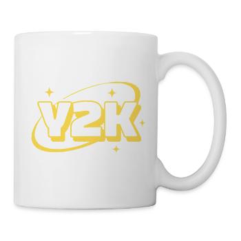 Y2K Retro Glanz Grafik - Tasse - Weiß - Rechts