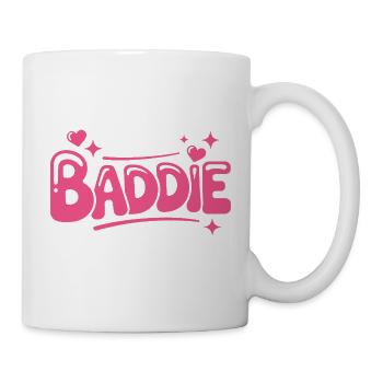 Baddie Aesthetic Böses Mädchen Bad Girl Baddie - Tasse - Weiß - Rechts