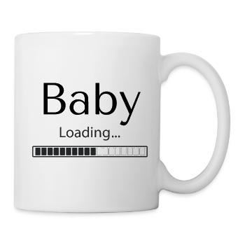 Baby loading - Tasse - Weiß - Rechts