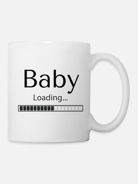 Baby loading - Tasse - Weiß