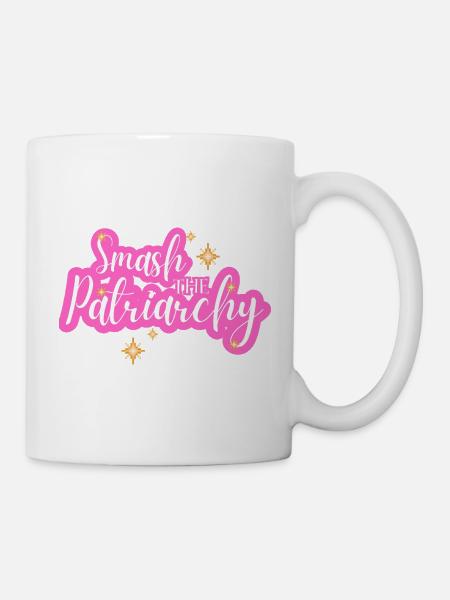 Zerschlagt das Patriarchat - Tasse - Weiß