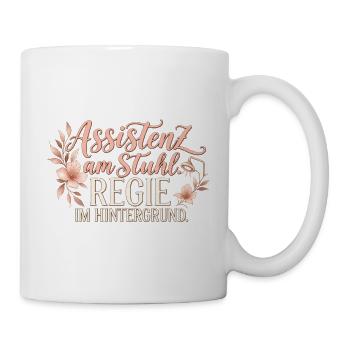 Zahnmedizinische Fachangestellte – Assistenz - Tasse - Weiß - Rechts
