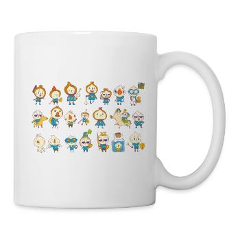 Eine Zwiebel kommt selten allein - Tasse - Weiß - Rechts