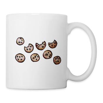 Freche, mundgerechte Kekse - Tasse - Weiß - Rechts