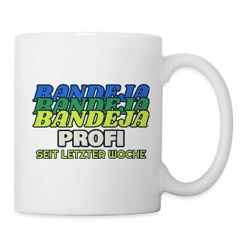 Bandeja Profi seit letzter Woche - Padel - Tasse - Weiß - Rechts
