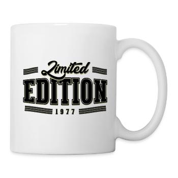Limited Edition 1977 – 49. Geburtstag Vintage - Tasse - Weiß - Rechts