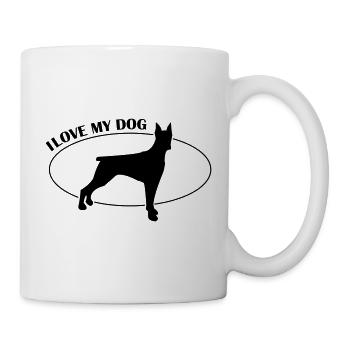 dog_design_love - Tasse - Weiß - Rechts