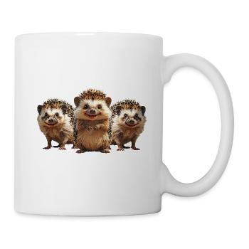 Igel - Tasse - Weiß - Rechts